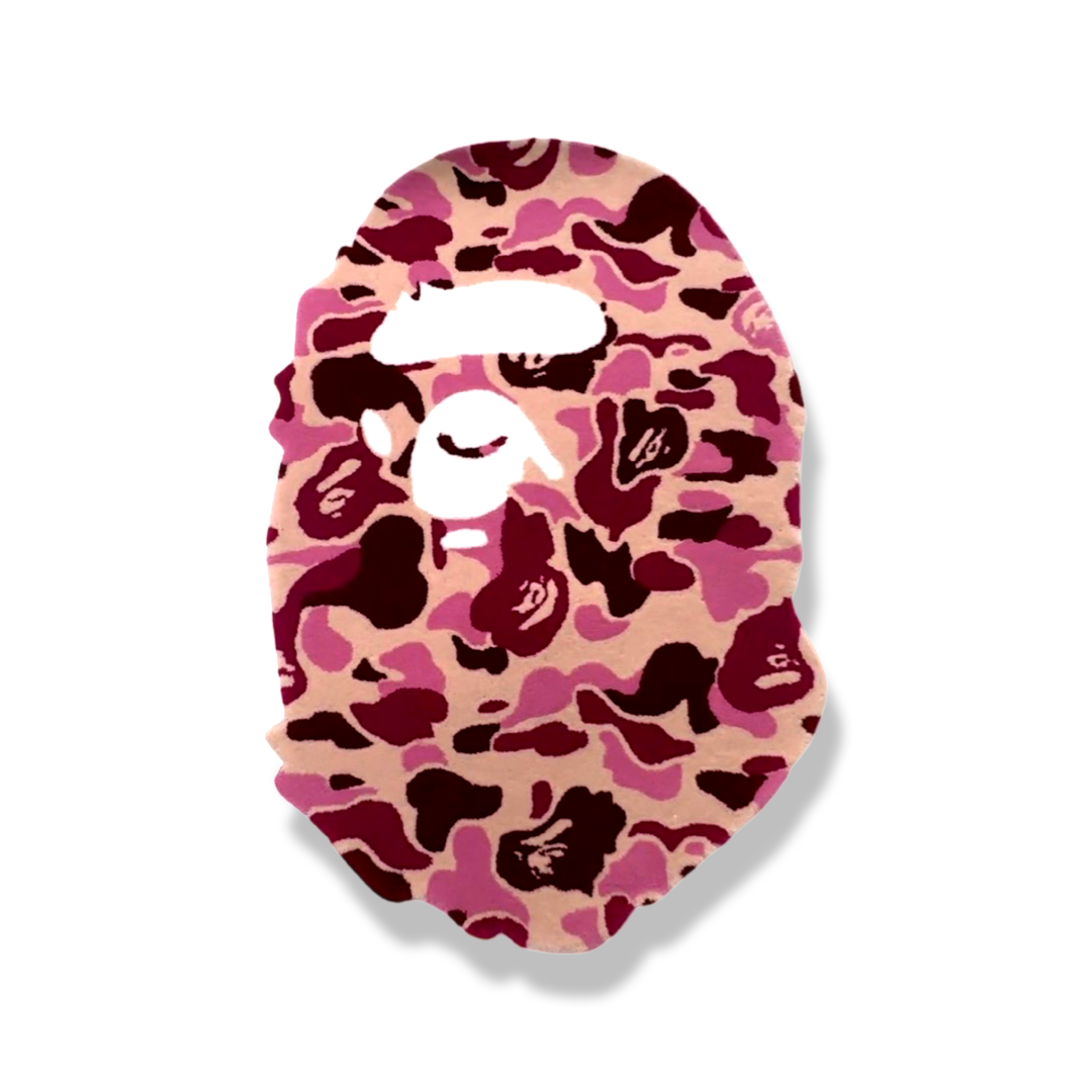 Handmade “Pink APE” Tufted Rug